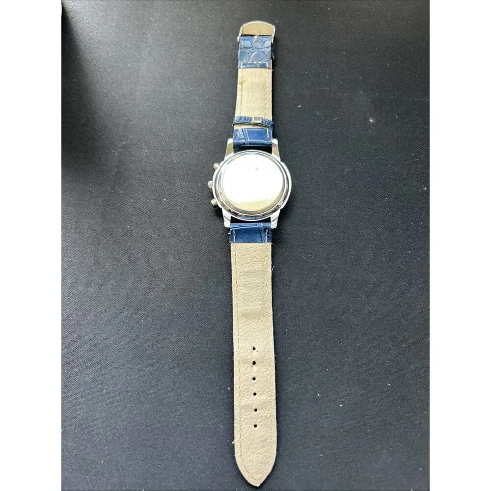 Shshd Silver Tone Blue Dial And Band Women’s Quartz Watch
